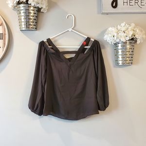 Cold shoulder top